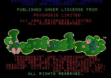 Lemmings (US Prototype)